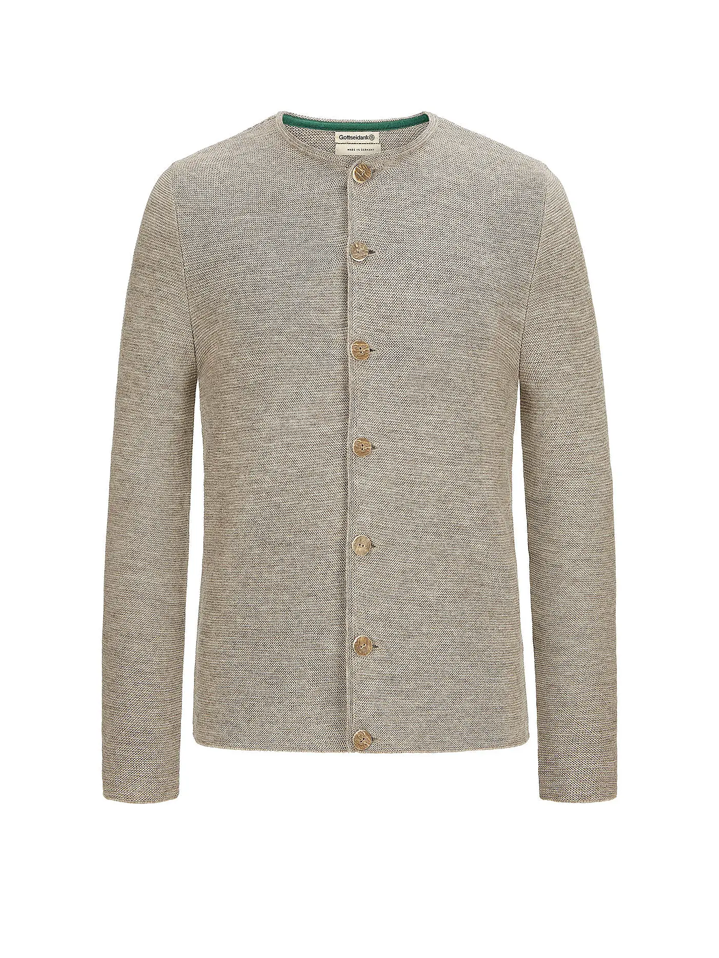 GOTTSEIDANK | Trachten Strickjacke ALOISIUS | beige